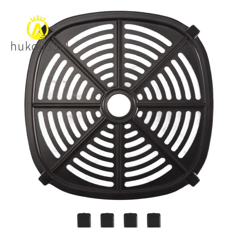 Air Fryer Grill Crisper Khay cho Dash 2.6QT -Crisp Digital Air Fryer với Air Fryer Chân cao su 21CM