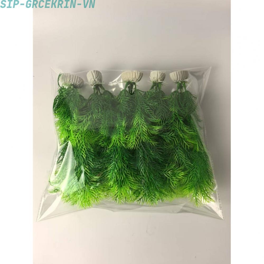 Artificial Aquarium Plants 30CM Green PE Plastic for Underwater Landscape Design