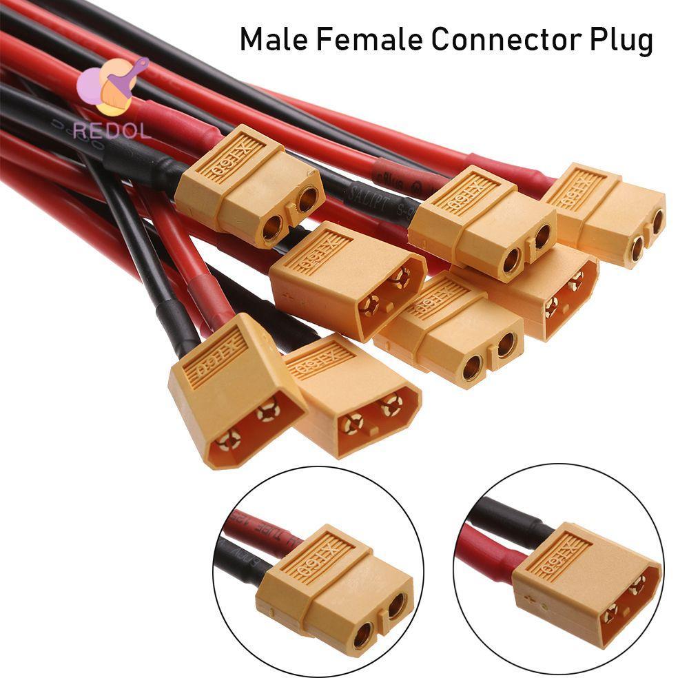 REPKG XT60 Đầu Nối Cắm Phần 12 AWG / 14 Dây AWG Phụ Kiện Mô Hình Nữ / Nam