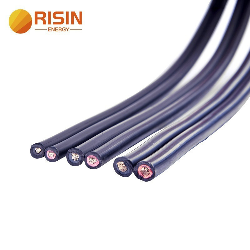 Cáp PV Lõi Đôi 2x4mm 2x6mm 2PfG 1169 PV1-F Hai Lõi 1000V DC Dây Cho Năng Lượng Mặt Trời