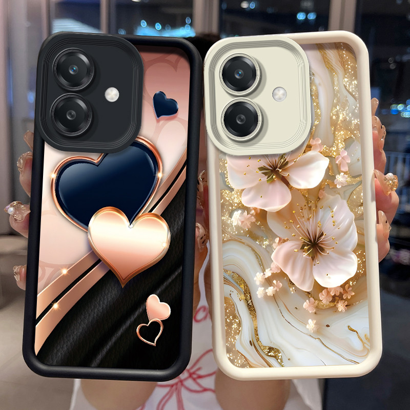 Ốp Điện Thoại Cho OPPO A3x 4G 5G / A3 4G 5G / A3i 4G 5G / A5i Vỏ Mềm Chống Sốc Vỏ Họa Tiết Động Vật 