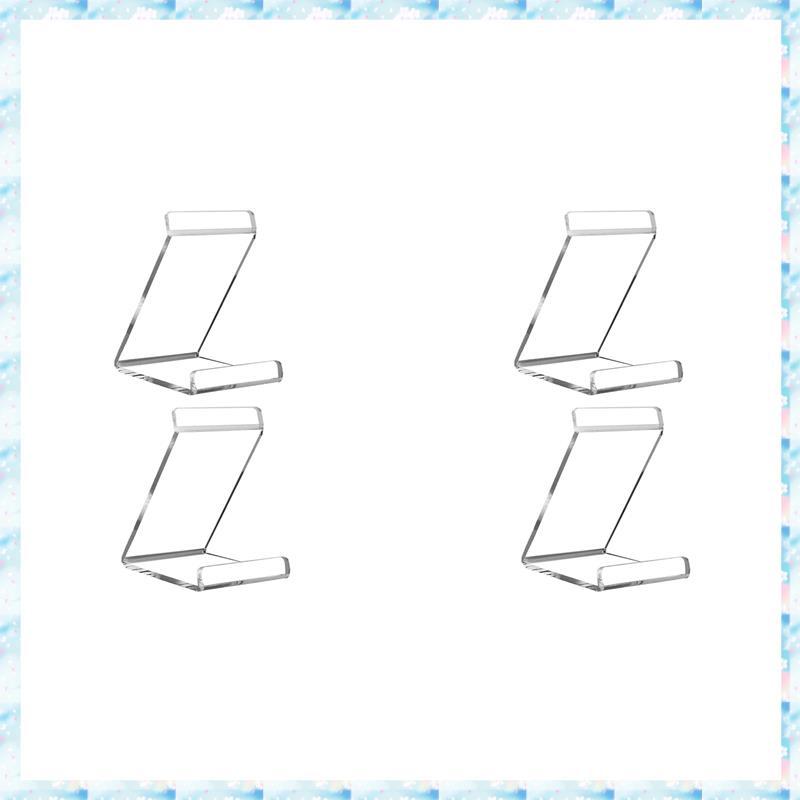 [R Q M U] Đế trưng bày bản ghi 4X -Clear Acrylic Now Playing LP Cover Holder để lưu trữ Album nhạc t