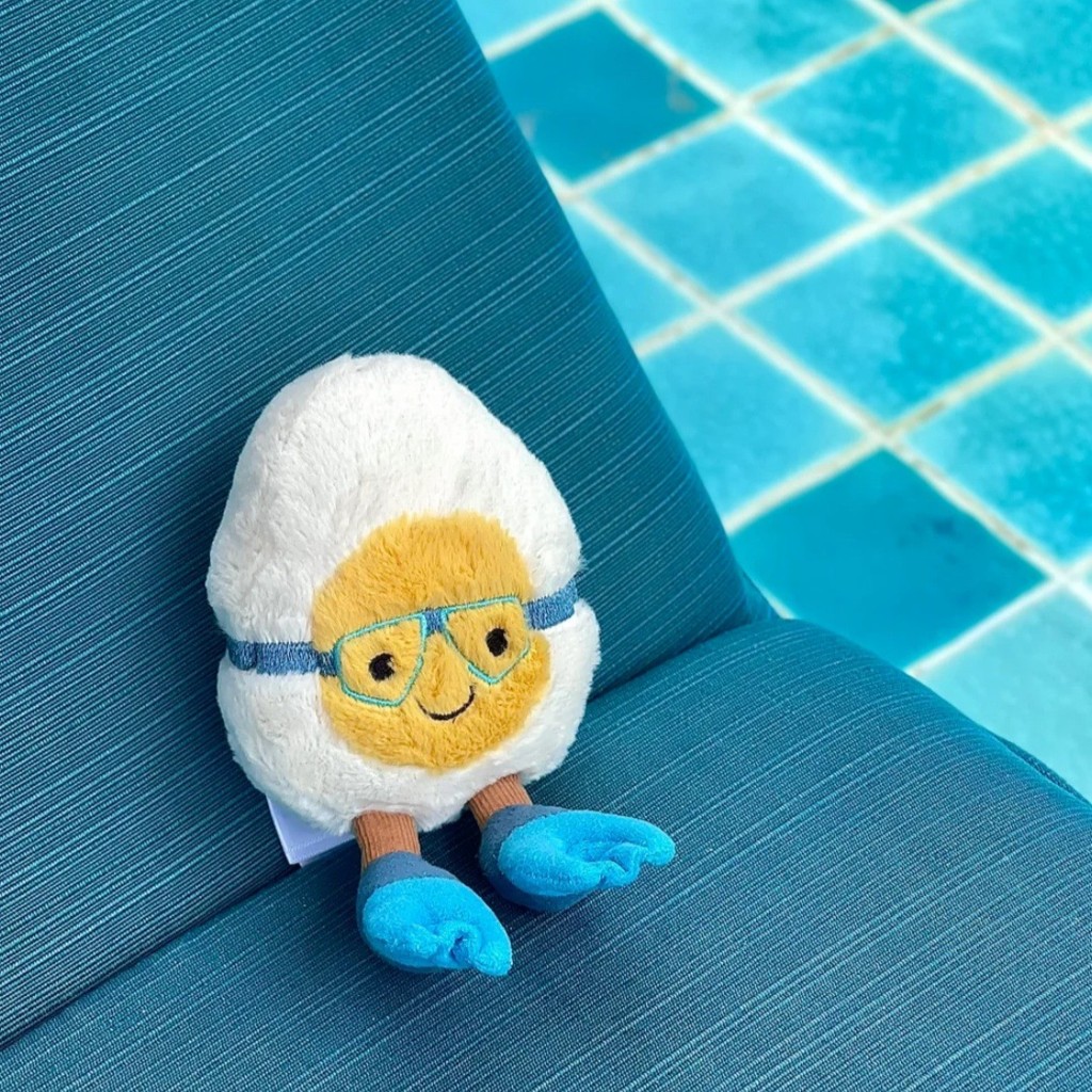 WGB9 Funny Egg Dolls, Diving Eggs, Boiled Egg Dolls, Wedding Souvenir Dolls, Plush Cartoon Toys