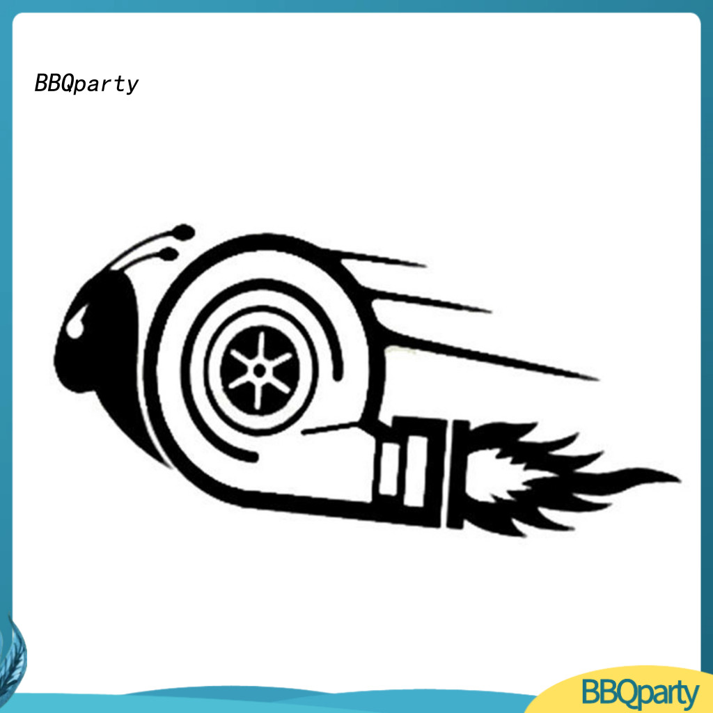 < BBQparty > Decal phản quang xe máy Turbo Snail Racing sành điệu