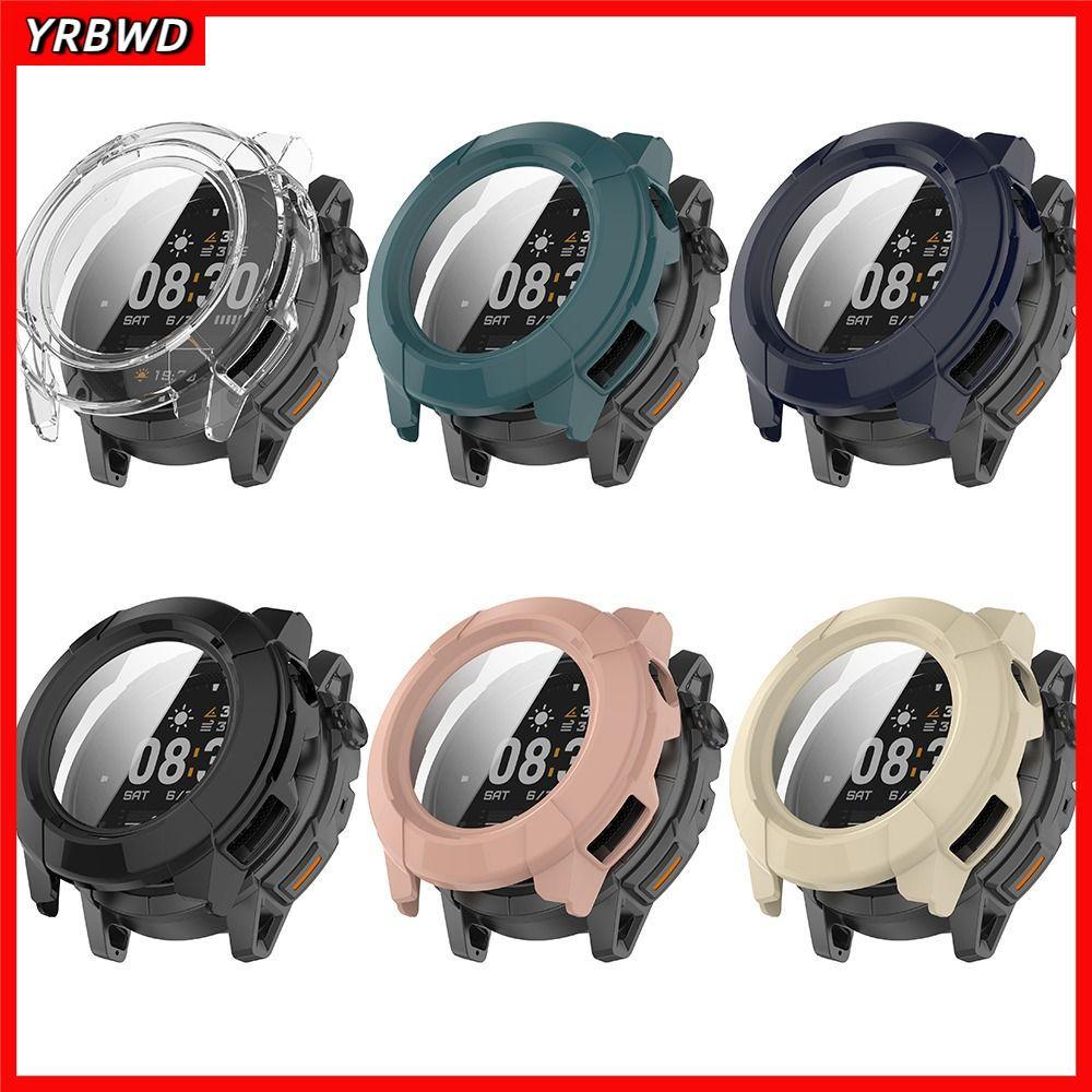 Bảo vệ YRBWD, PC chống trầy xước + Bảo vệ màn hình cường lực, Vỏ phủ toàn diện Ốp lưng cho phụ kiện 