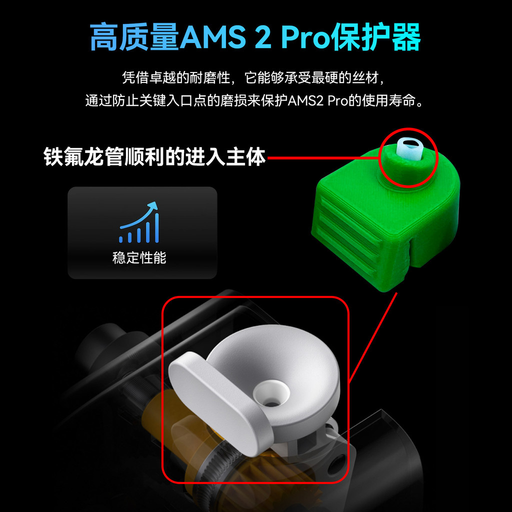 Tuozhu P2S / H2D / H2S / H2DAMS2Pro Phụ kiện máy in 3D chống mài mòn