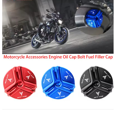 Nắp dầu động cơ bu lông nắp phụ dầu phụ kiện bảo vệ cho Yamaha MT09 mt 09 MT09 SP 2021-2024