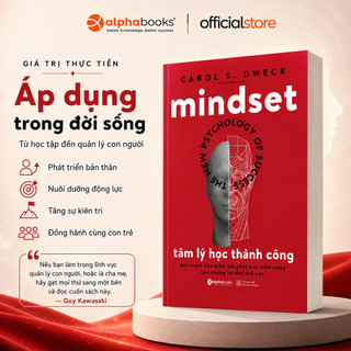 Sách - Tâm Lý Học Thành Công - Mindsetn - Carol S. Dweck (Alpha Books)