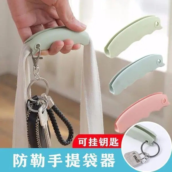 Preferred#Convenient, non-restrictive hand-carrying tool for grocery shopping, plastic bag handle, l