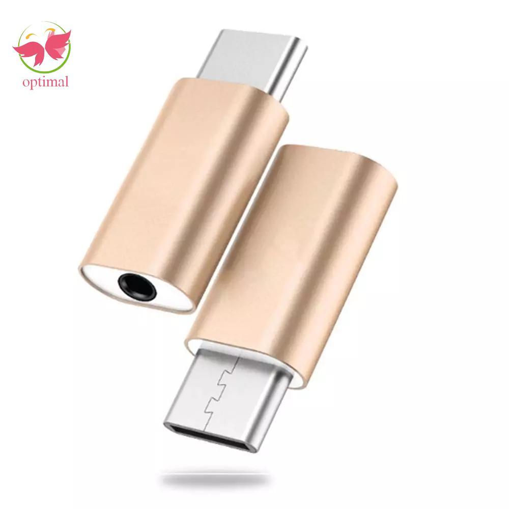Đầu nối tai nghe OPTIMAL LIMIT Type C Đầu nối di động đa năng Bộ chuyển đổi tai nghe cho Bộ chuyển đ