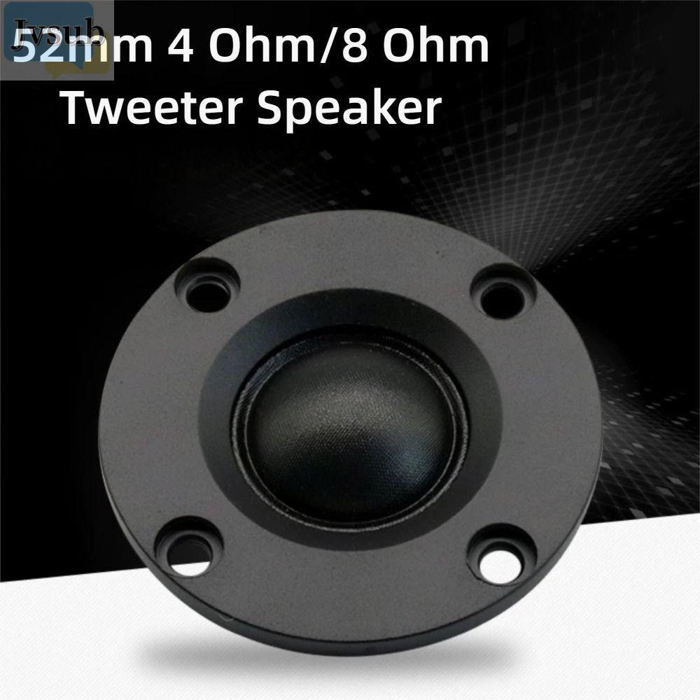 Loa Âm Thanh JVSUB, Loa Tweeter Tròn 52MM, 10W-20W 4 Ohm / 8 Ohm HIFI Music DIY