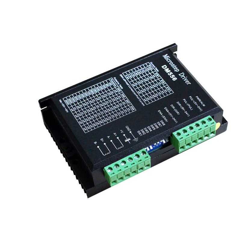 [Có sẵn] Mạch điều khiển động cơ bước 5.6A DM556 - Điện Tử Tavico