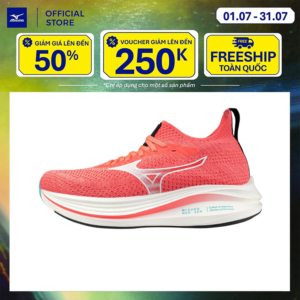 Giày Chạy Bộ Nữ Mizuno Mizuno Neo Zen - Cam - J1GD258673