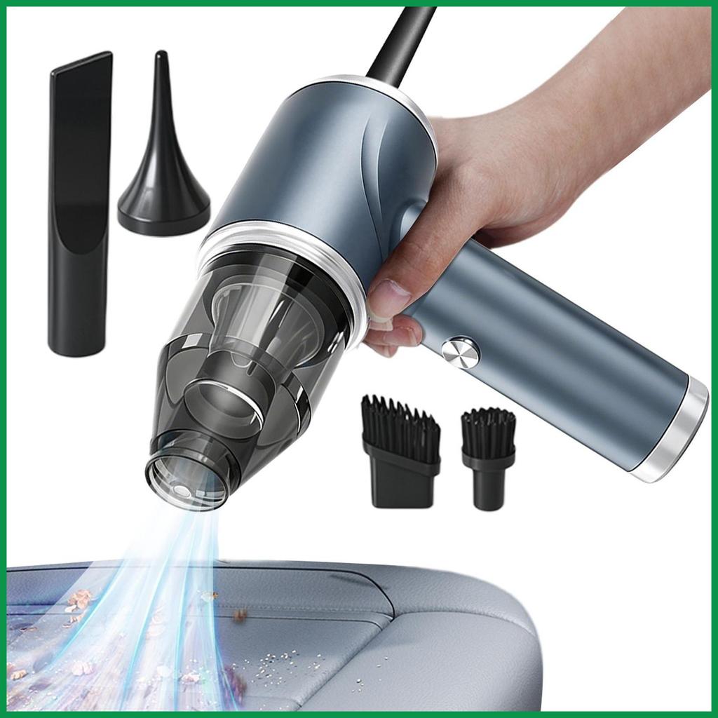 Xe Hút Bụi Di Động Không Dây 7000Pa Mini Type-C Sạc Máy Thổi Mini Xe Hút Bụi Cho Chó Tóc Văn Phòng T