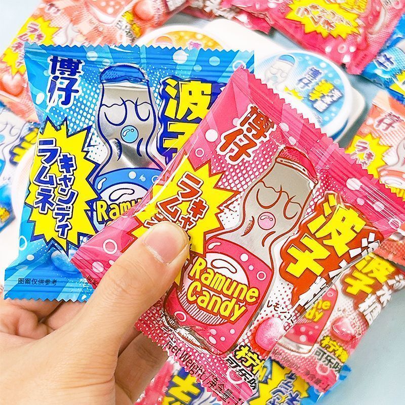 Bozi Soda Kẹo Hương Vị Trái Cây Soda Kẹo Đóng Gói Cá Nhân Giải Trí Khách Sạn Văn Phòng Kẹo Tuổi Thơ 