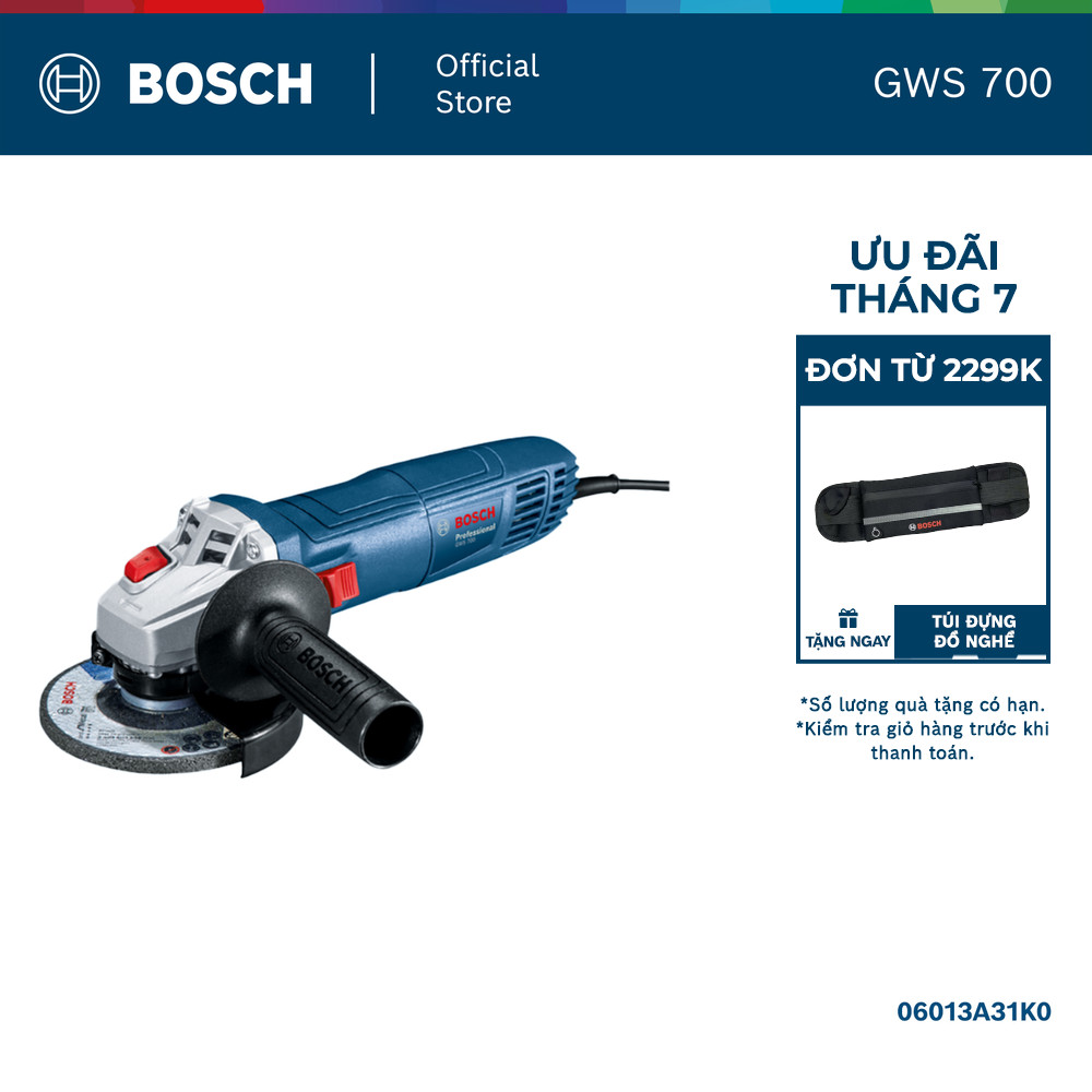 Máy mài góc GWS 700 BOSCH công suất 710W