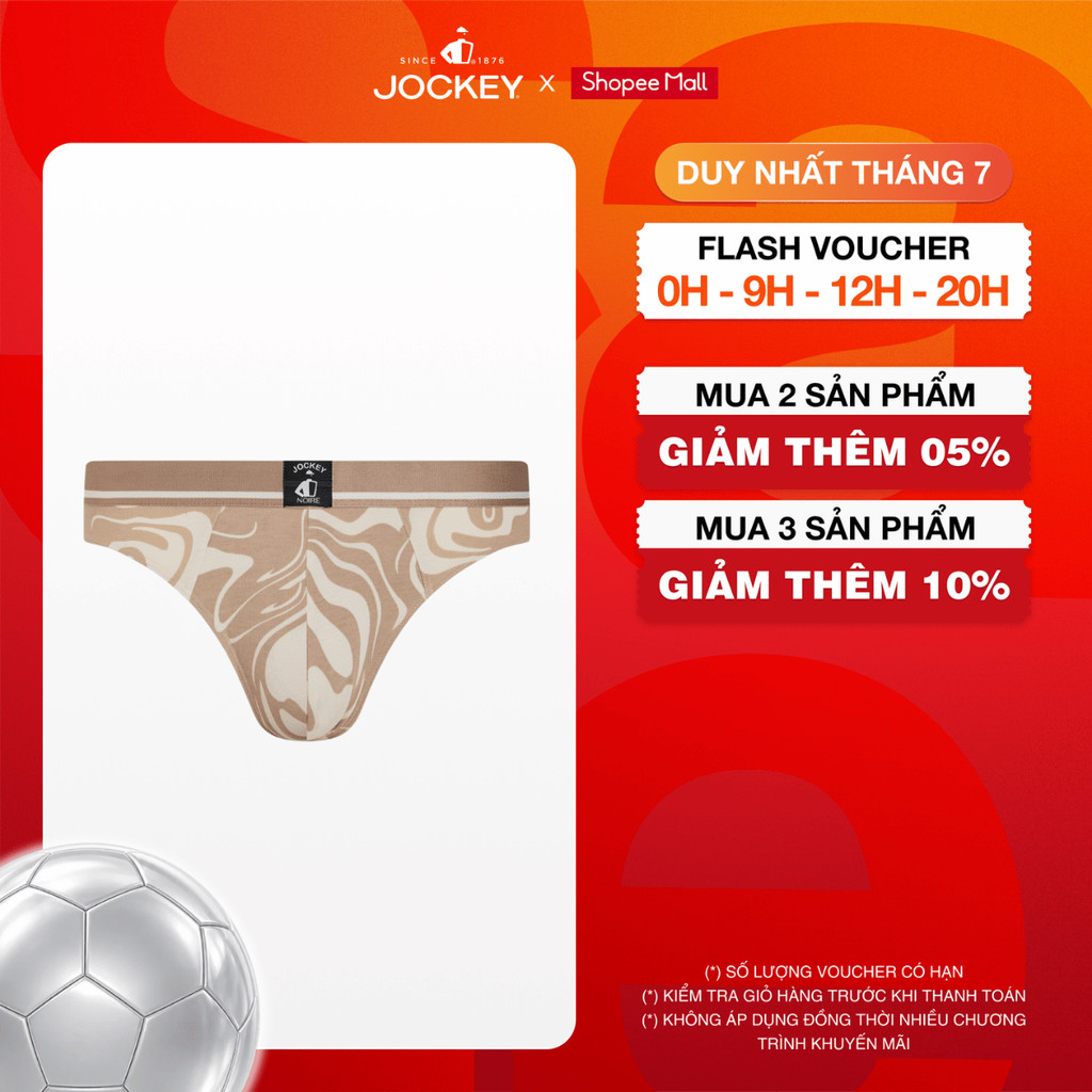 Quần Lót Nam Dáng Brief Lưng Thun Dệt Jockey Noire - J4123