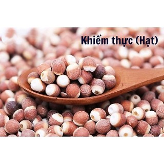 Hạt Khiếm Thực Thượng Hạng Nguyên Cám Nội Địa Trung (hạt nguyên và hạt chẻ đôi) không sấy lưu huỳnh 100g