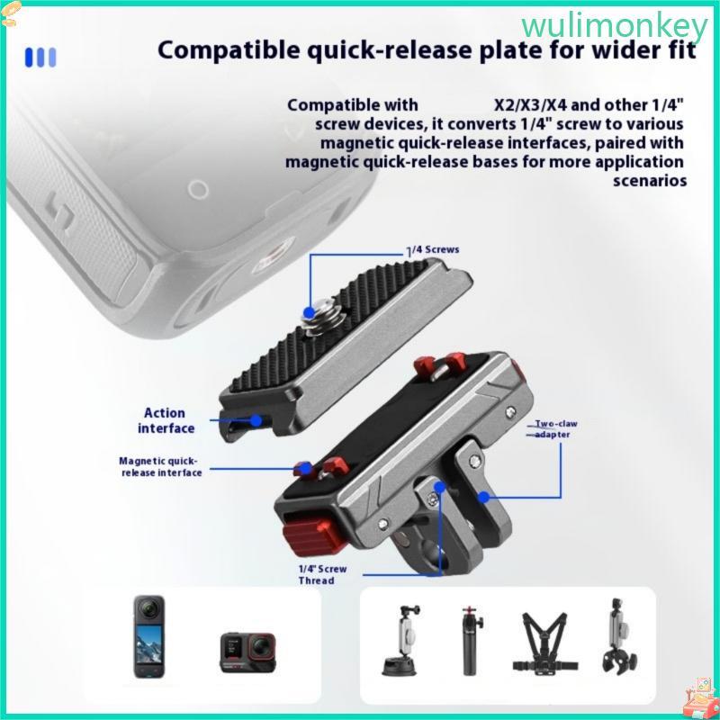 WU Quick Release Plate Camera Quick Release Camera Quick Release Tripod Mount Bộ chuyển đổi phát hàn
