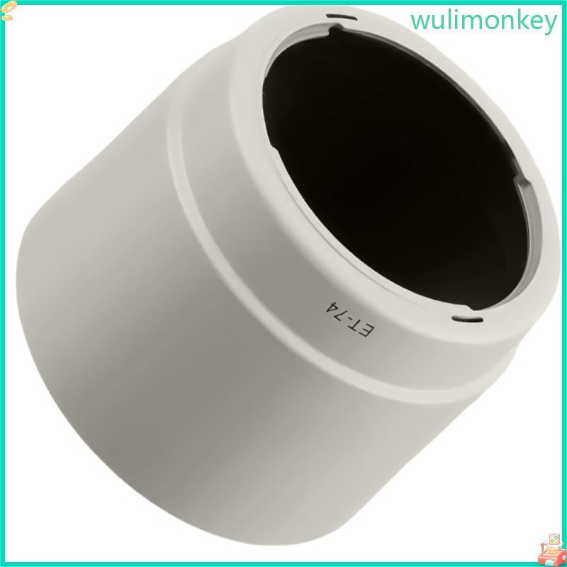 WU ET74 Mũ trùm đầu ống kính máy ảnh có thể đảo ngược Phụ kiện bảo vệ bóng râm cho ống kính EF 70-20