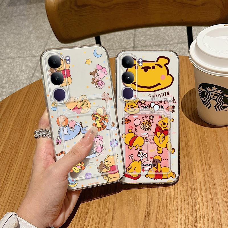 Hộp Đựng Thẻ VIVO Y19S Y19s Pro Y04 Y04S Y29S Winnie Clear Case