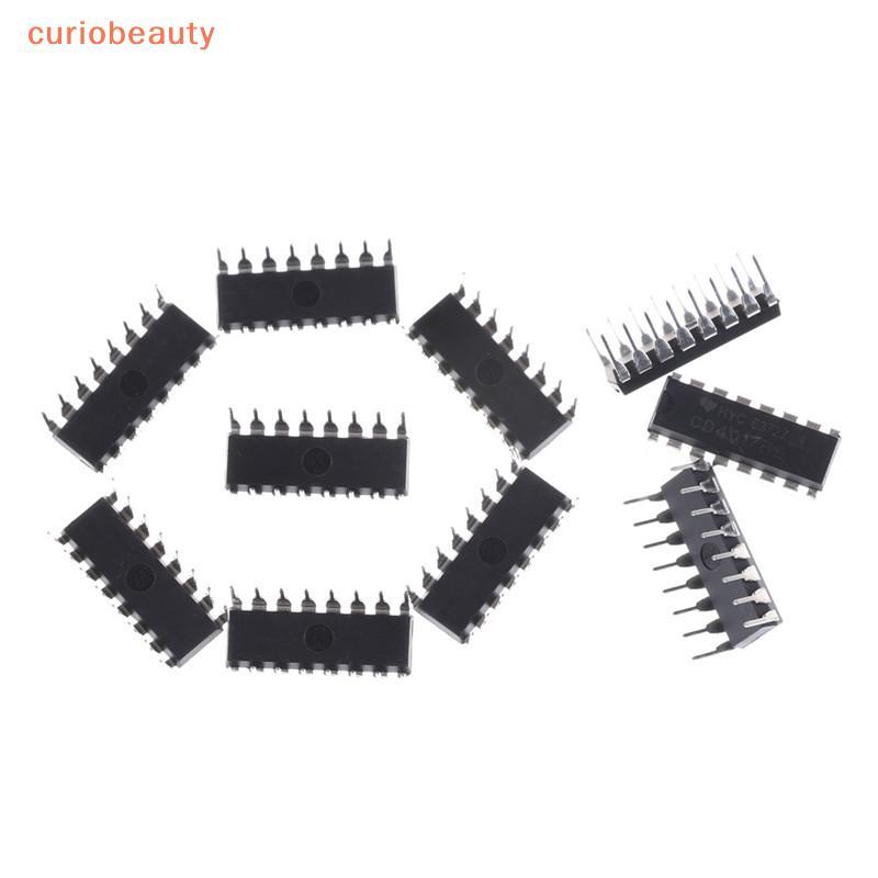 [CURUI] 10 IC chia bộ đếm thập kỷ CD4017 CD4017 {curiobeauty}