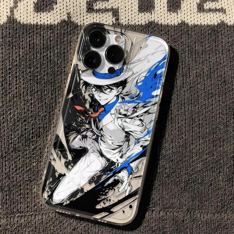 Ốp Lưng Đóng / Jimmy / Detective Kaito Kid iPhone15 / 14 Vỏ Điện Thoại Mềm / zodi