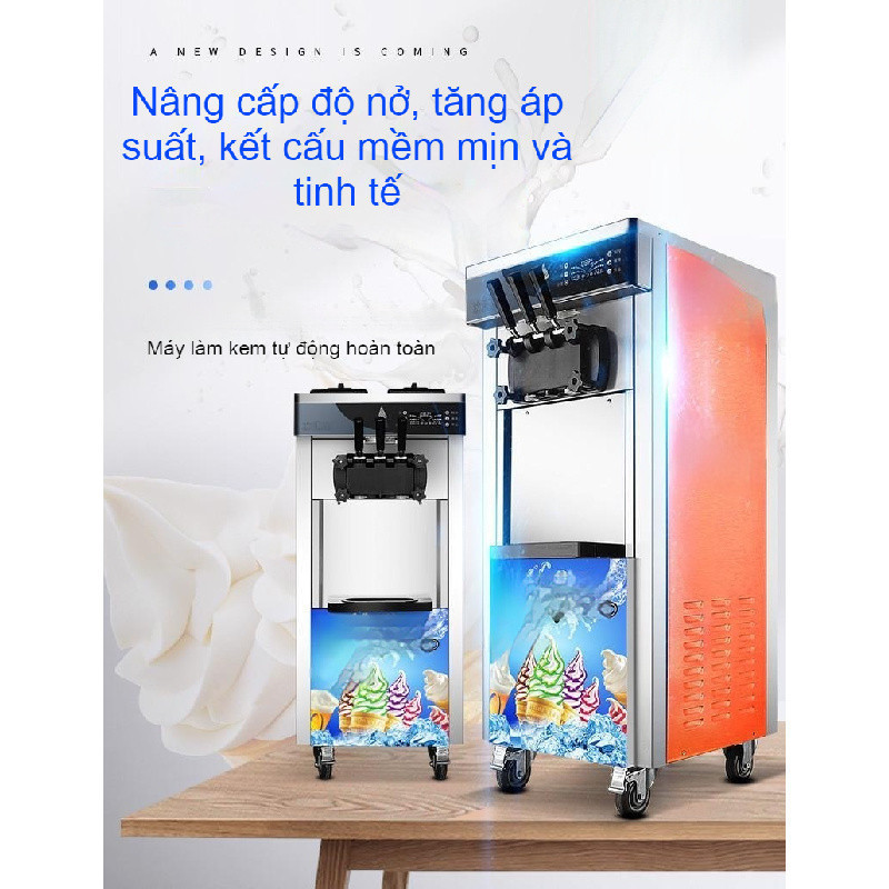 Máy kem đứng tự động nhỏ thương mại - Ice Cream Machine