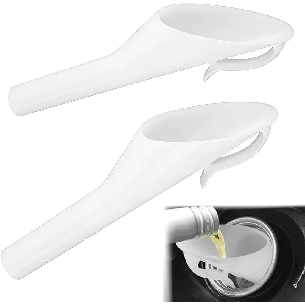 2 Phễu bình xăng không nắp ô tô, Phễu tiếp nhiên liệu ô tô, Phễu bình xăng chống rò rỉ cho Ford Focu