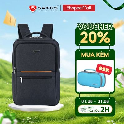 Balo Laptop STARGO ESTANDA 15.6 Inch Đa Ngăn Tiện Lợi Thiết Kế Trẻ Trung Cá Tính