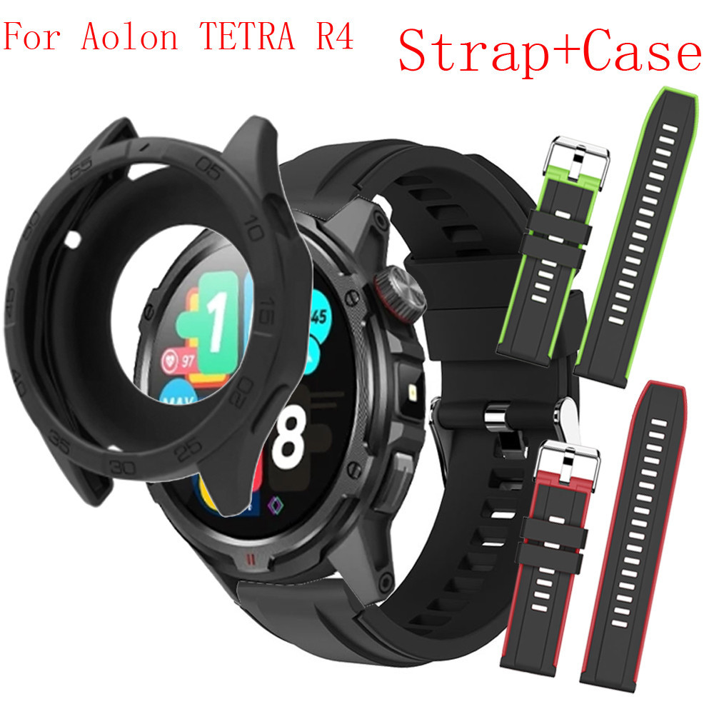 Aolon TETRA R4 Đồng Hồ Thông Minh Vỏ Bảo Vệ Màn Hình Vỏ Phụ Kiện Cho Aolon TETRA R4 Đồng Hồ Thông Mi