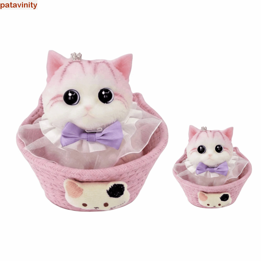 Đồ chơi mèo Squishy PATAVINITY, Đồ chơi mèo con Squishy mềm, Mèo silicon phục hồi chậm Đồ chơi mèo n