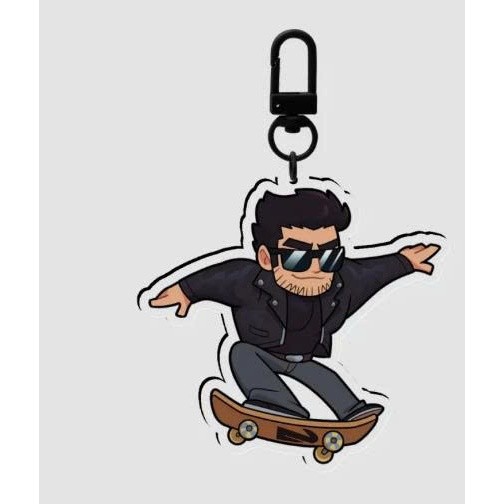Skater Lucas | Scott Pilgrim Acrylic Keychain Mua Decor Shop r