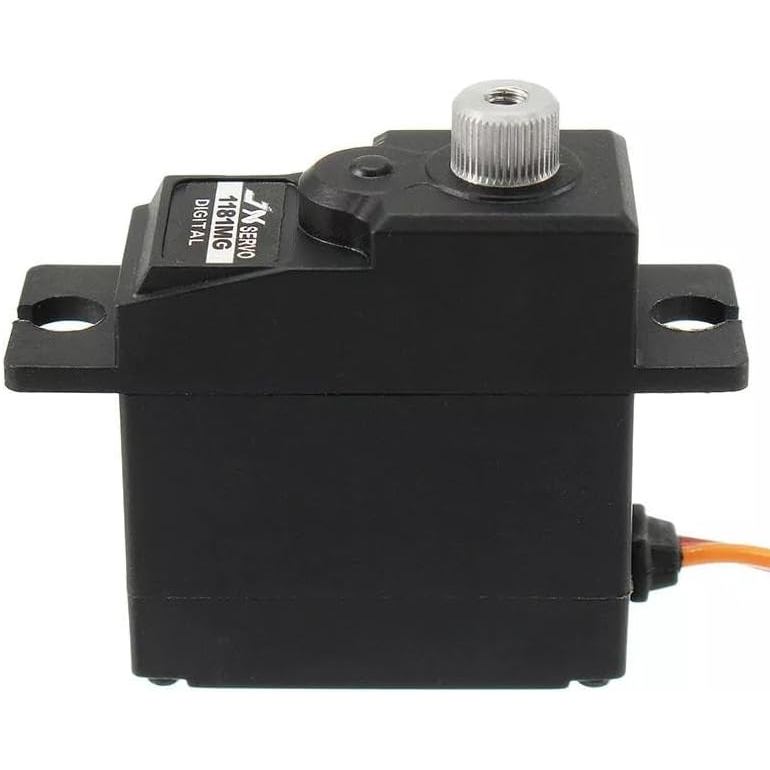 JX servo PDI-1181MG 18g 3.5KG Bánh răng kim loại servo kỹ thuật số cho WLtoys 144001 Máy bay trực th