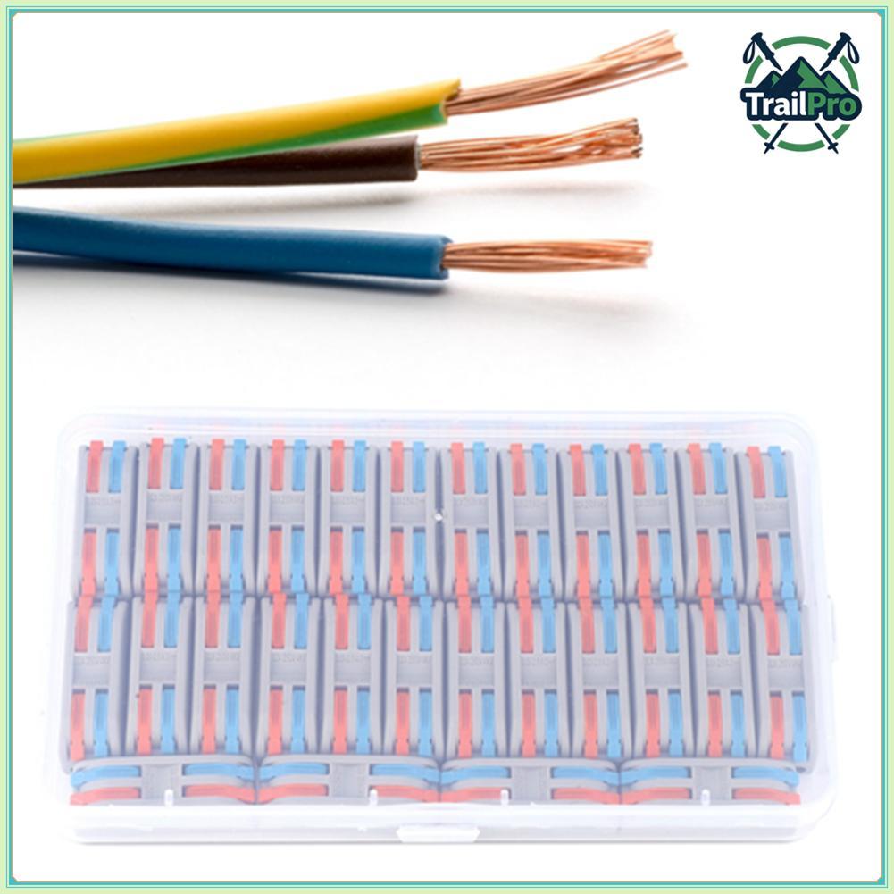 TrailPro 28 CÁI 11-28AWG PCT-2-2 Màu Đầu nối dây đầu cuối nhanh cho thiết bị điện công nghiệp