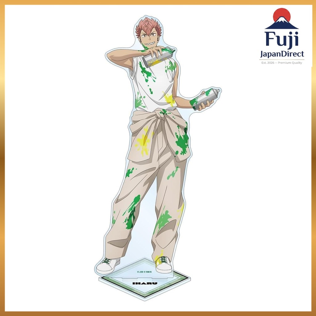 Monster No. 8 Newly Illustrated Iharu Furuhashi Paint Style Ver. Extra Large Acrylic Stand Fuji Japa