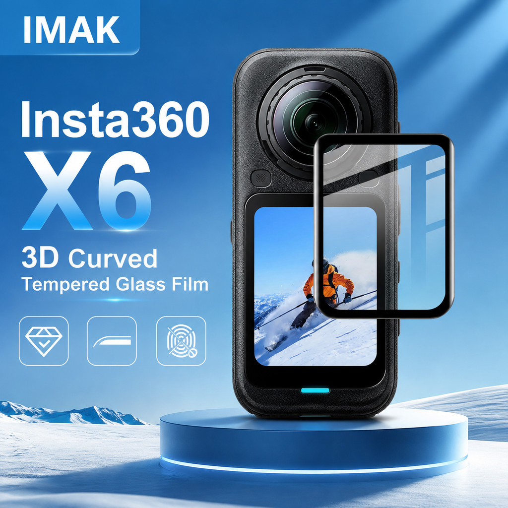 Miếng dán camera Cho Insta360 X6 X5 Bảo Vệ 3D FM0027