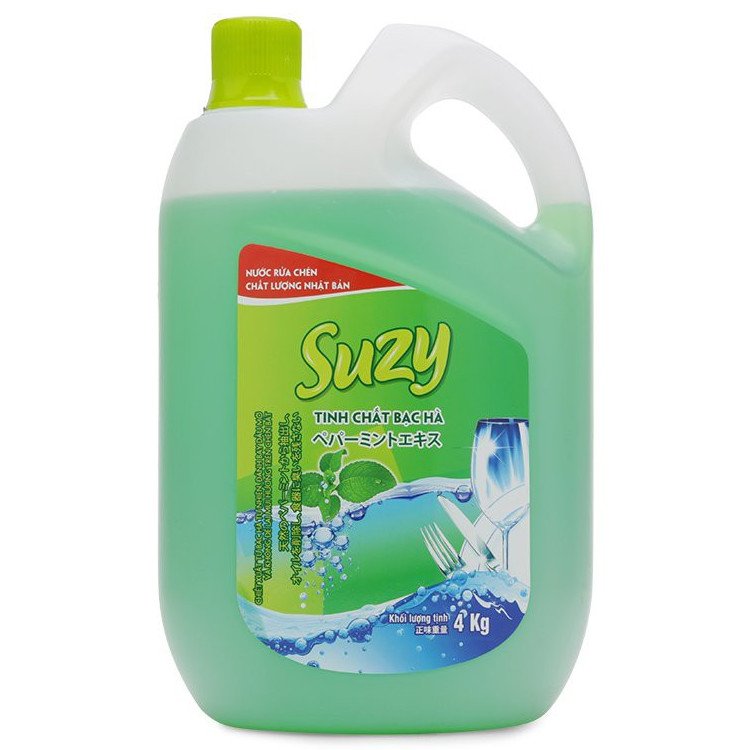 Nước rửa chén Suzy 4kg - 02362