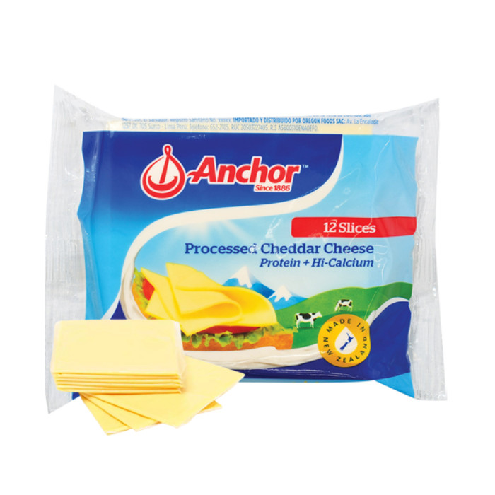 Phô mai lát Cheddar Anchor 200g - 14843