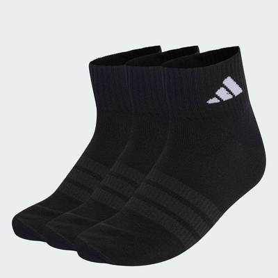 adidas Phong cách sống BỘ 3 ĐÔI TẤT CỔ CHÂN THỂ THAO THIN&LIGHT Unisex Đen KC9613