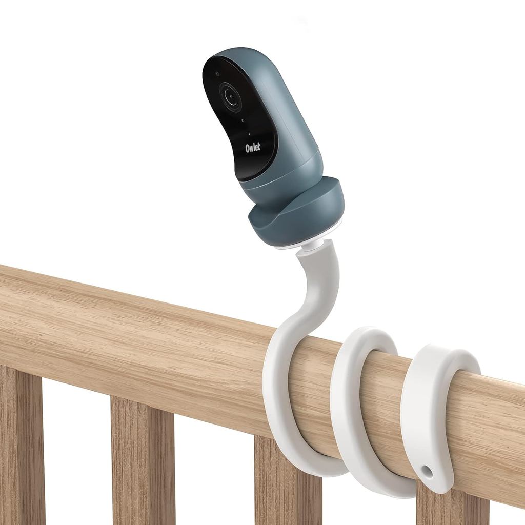 Giá đỡ xoắn linh hoạt cho Owlet Cam, Owlet Cam 2 và Owlet Dream Vision (Gen 3) Camera giám sát trẻ e