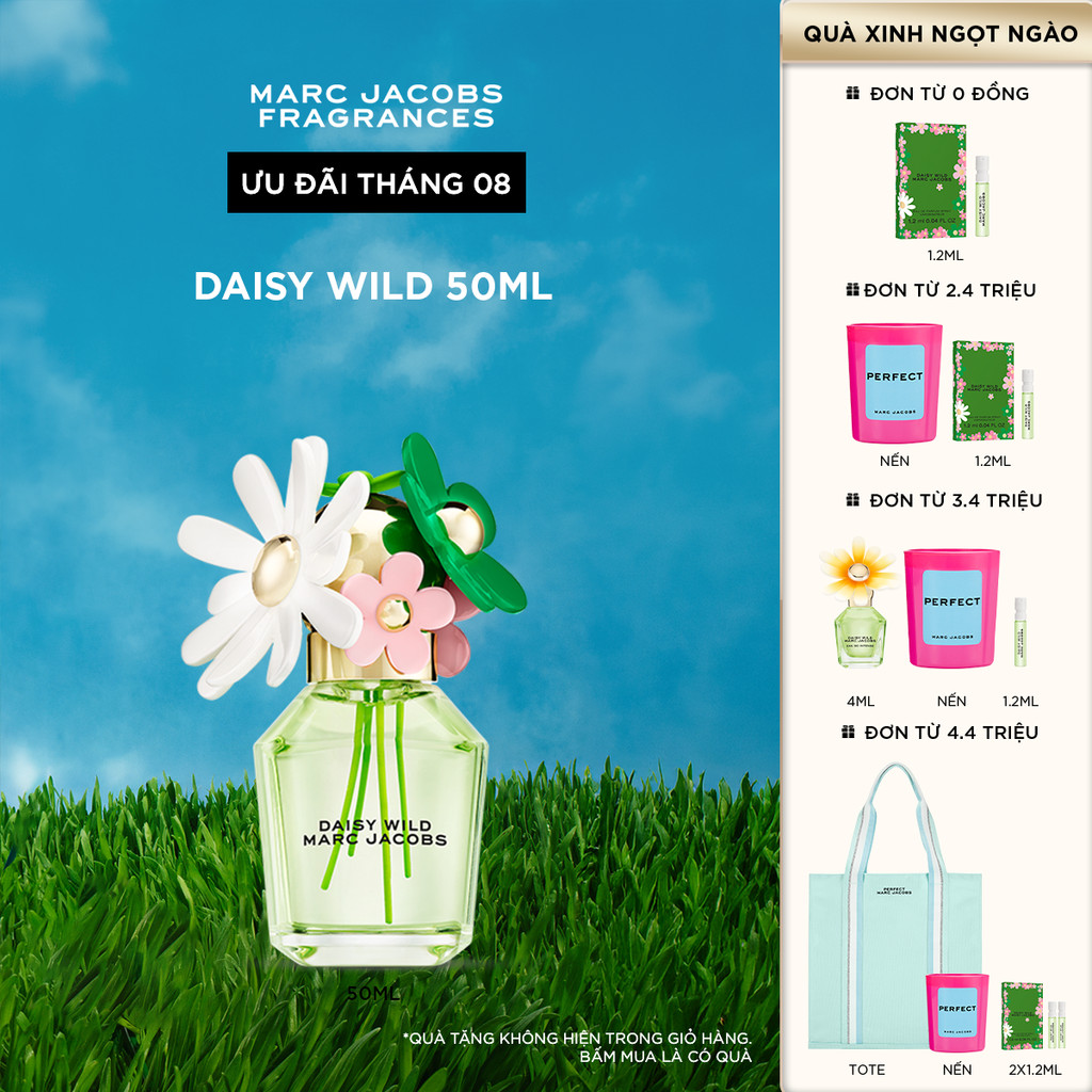 Nước hoa Nữ Marc Jacobs DAISY Wild EDP 50ml Refillable