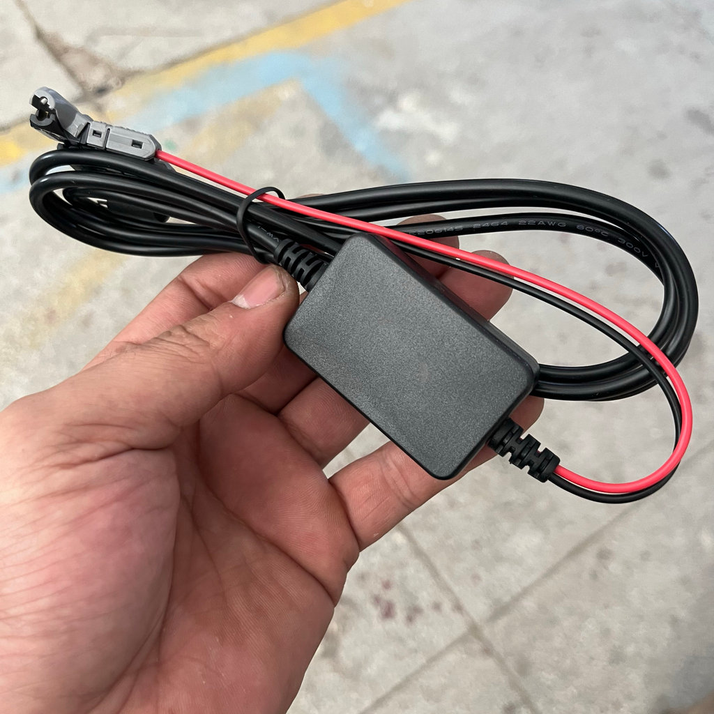 12V đến 9V Car Buck Line 12V Nguồn điện ô tô 12V đến 9v Shark Clip sang Typec Một giá