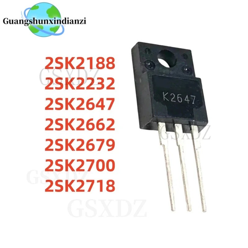 1-5 Chiếc 2SK2188 2SK2232 2SK2647 2SK2662 2SK2679 2SK2700 2SK2718 TO-220F K2188 K2232 K2647 K2662 K2