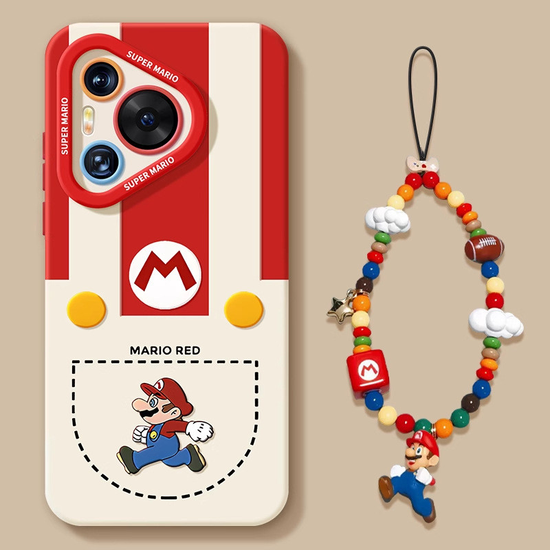 Ốp điện thoại Huawei p70 Ốp điện thoại mềm p70 pura80ultra Super Mario p60 Silicone p30 mới
