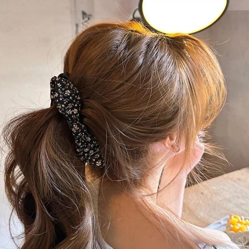 [Boutique1] Kẹp tóc hoa phong cách công chúa nữ Trang trí nơ dễ thương Kẹp tóc chống trượt cho bé gá