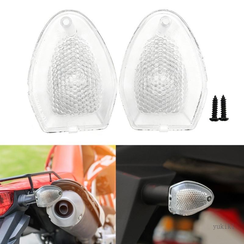 Kiki 2 Chiếc Nắp Ống Kính Tín Hiệu Bật Dễ Dàng Gắn Cho DR200S SV650X GSR750 GSF1250S