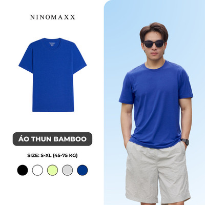 Áo Thun Basic Tay Ngắn Nam NINOMAXX 2412011