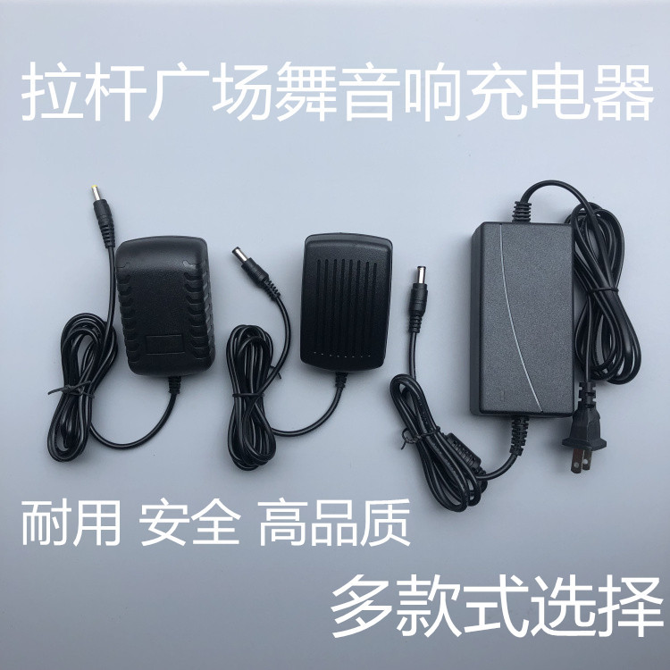 JBZ Xe Đẩy Âm Thanh Jbz Vuông Khiêu Vũ Loa Pin Adapter Bộ Sạc 15V3A Bên Ngoài Nguồn Điện