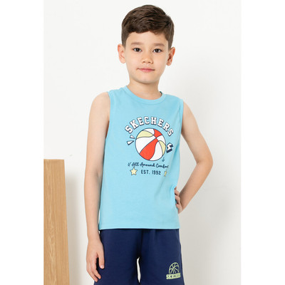 Sports Tank Top Trẻ Em Skechers Basketball Culture Sports Tank Top - SL325K260-00R0 Online Sale
